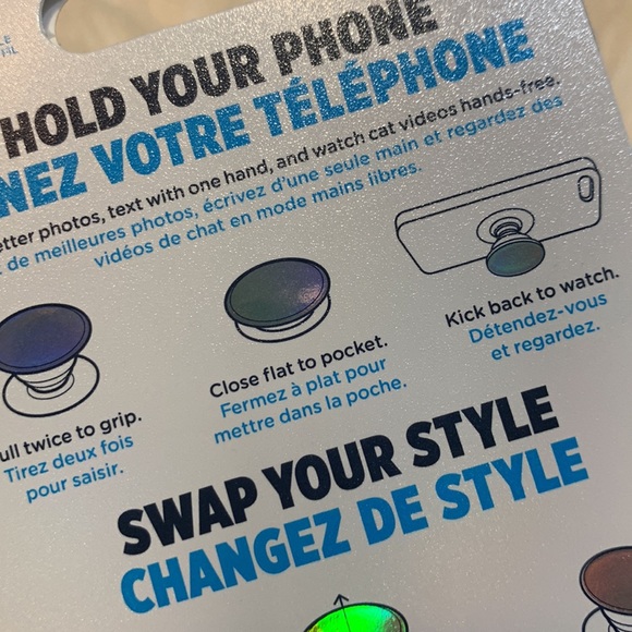 🔥4/$25🔥Popgrip marbelized design swappable - Picture 6 of 7